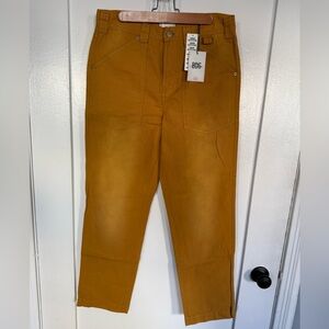 Yellow Construction Pants